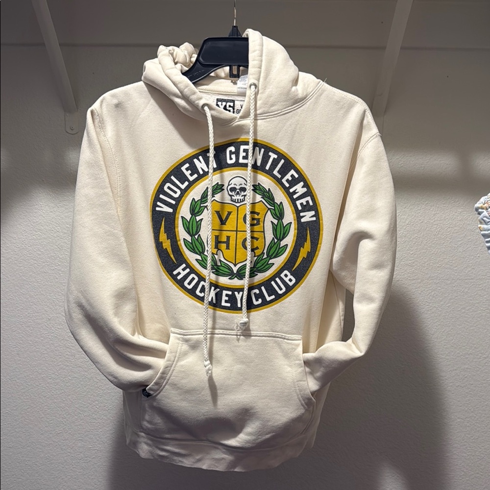 Cream Hoodie